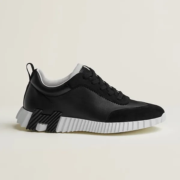 HERMES black Sneakers Bouncing Sports Shoes