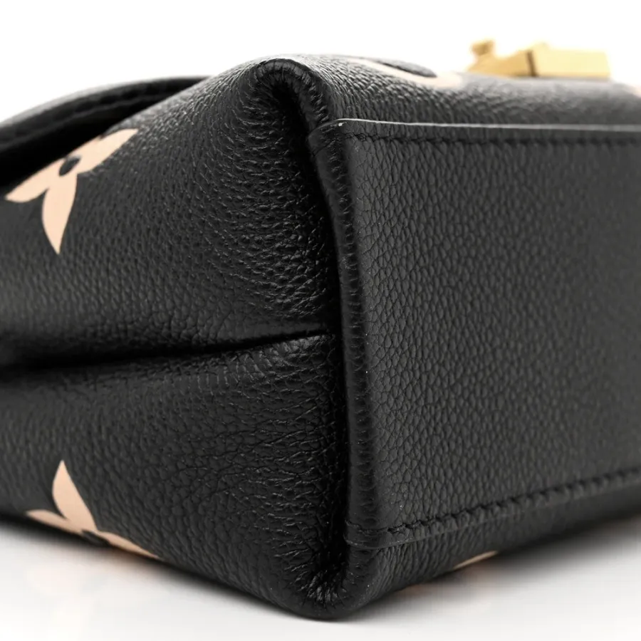 Louis Vuitton Madeleine BB Black/Beige Giant Monogram Empreinte Leather