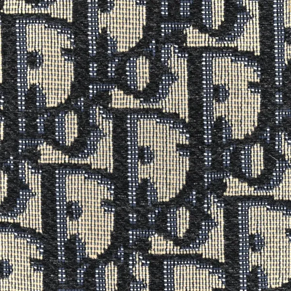 Dior Small Montaigne 30 Phone Holder With Chain Blue Oblique Canvas - Image 9