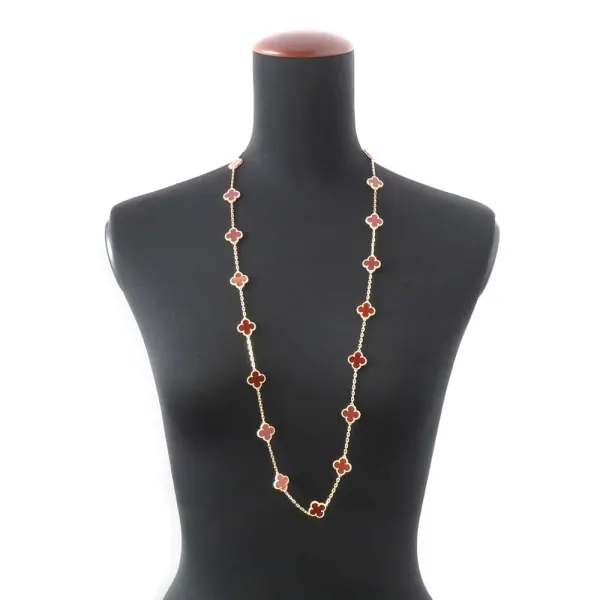 Van Cleef & Arpels Vintage Alhambra Long Necklace 20 motifs - Image 3