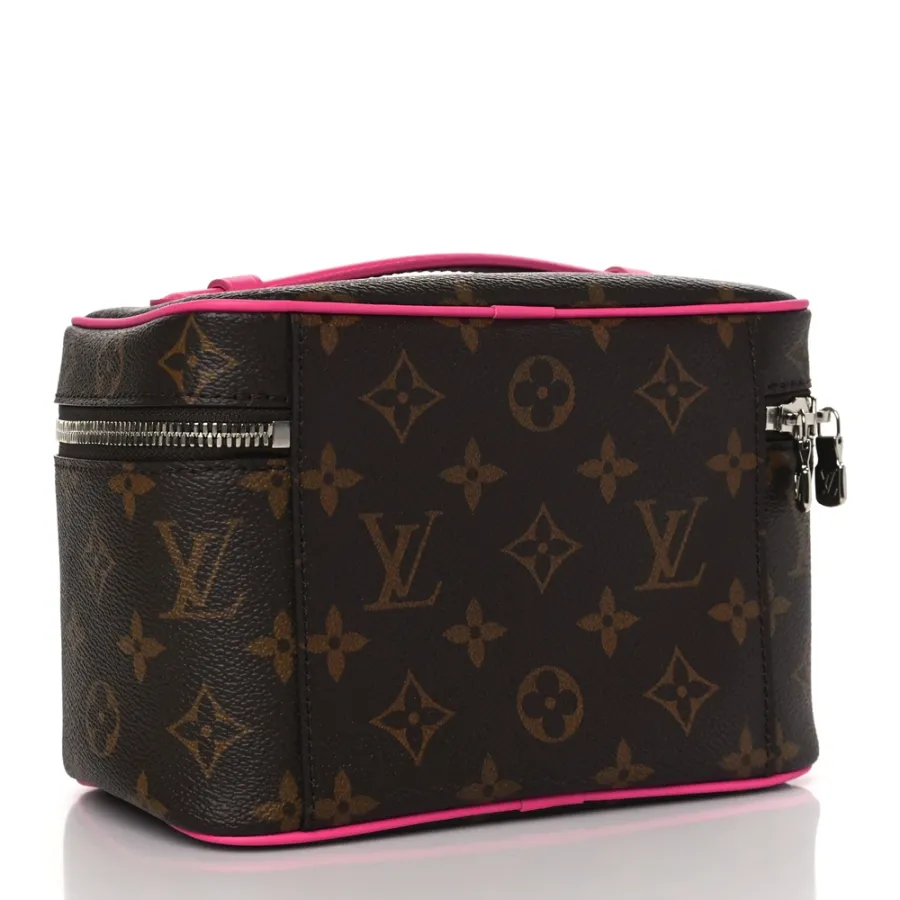 Louis Vuitton Nice BB Fuchsia Monogram Macassar Canvas