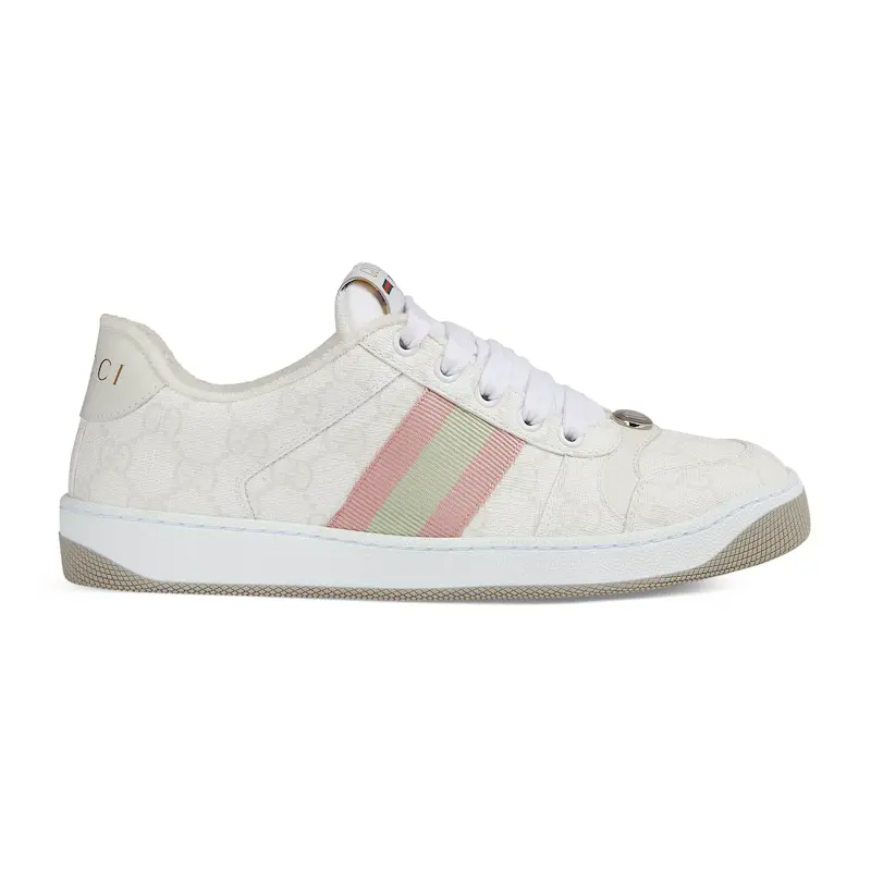 Gucci Screener série tênis esportivos femininos Sneakers