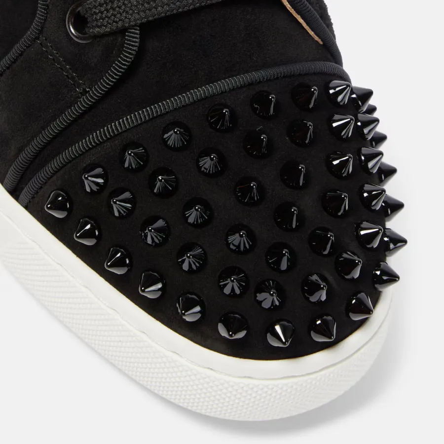 Christian Louboutin Studded suede sneakers