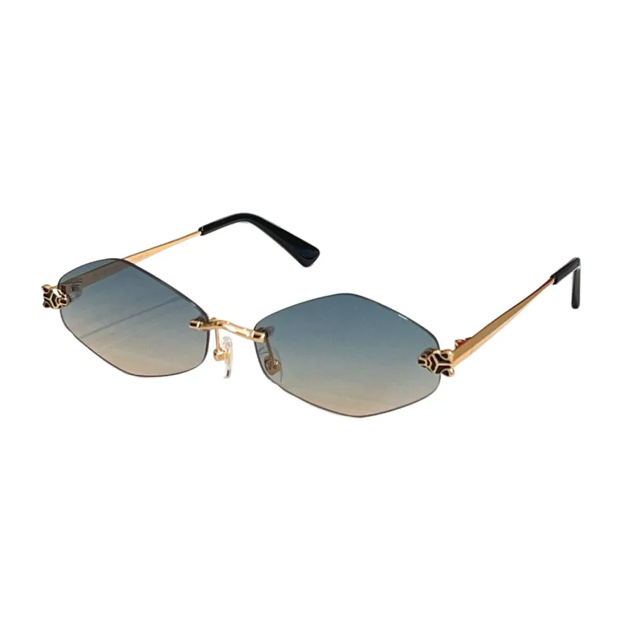 Cartier glasses blue/black gold/red/black silver/purple gold/brown/grey/purple silver/gradient blue color Size 48口21-145