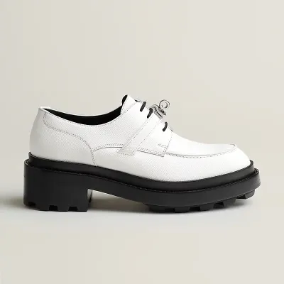 HERMES First white Loafers