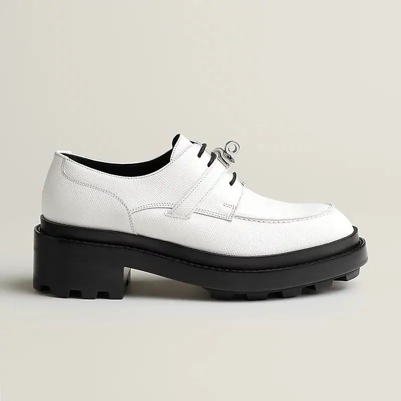 HERMES First white Loafers