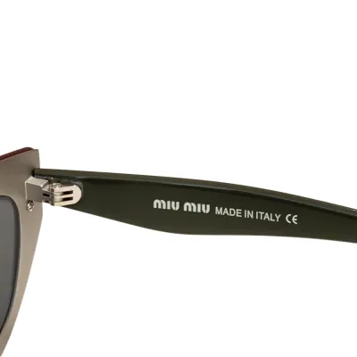 Miu Miu glasses black green/black/black white color Size 144口0-152