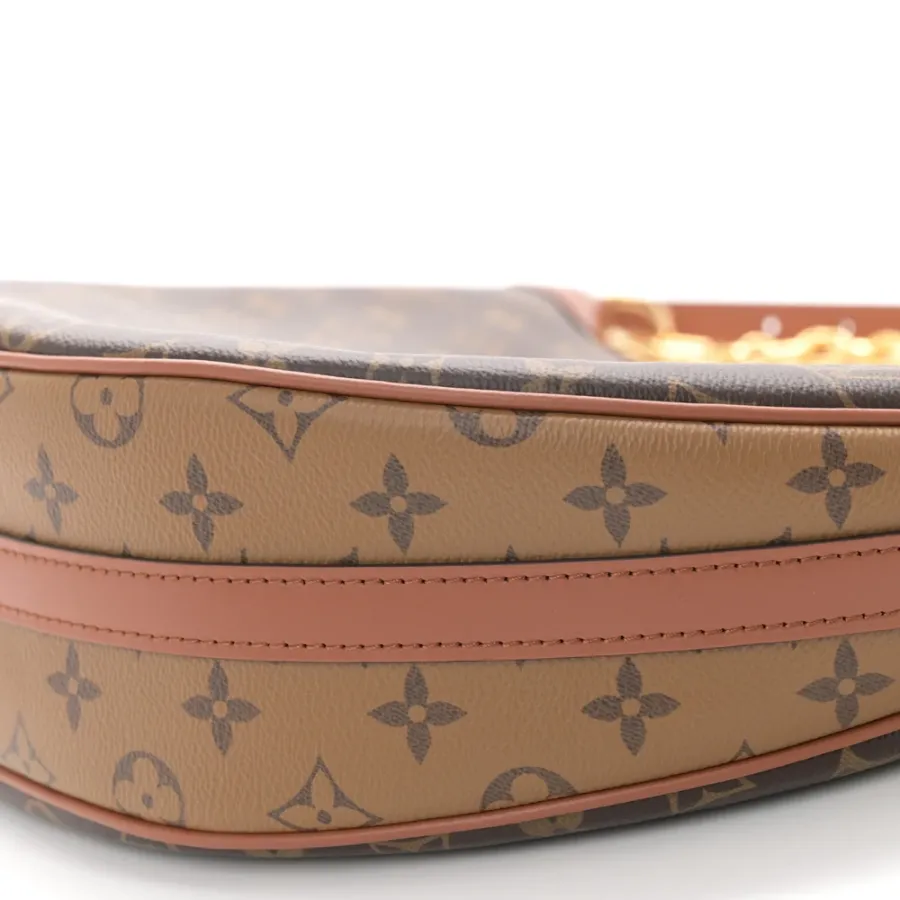 Louis Vuitton Loop Hobo Reverse Monogram Canvas Gold Hardware