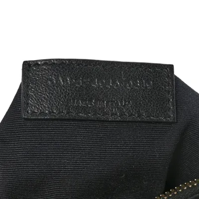 Saint Laurent Medium Loulou Chain Satchel Crema Soft Y-Quilted Monogram Calfskin Leather Silver Hardware