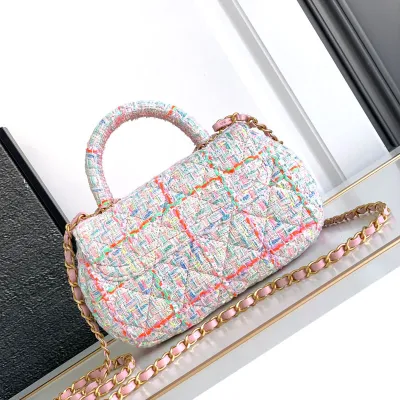 Chanel Coco Handle Pink 23cm Top-Handle Bags Crossbody Bags