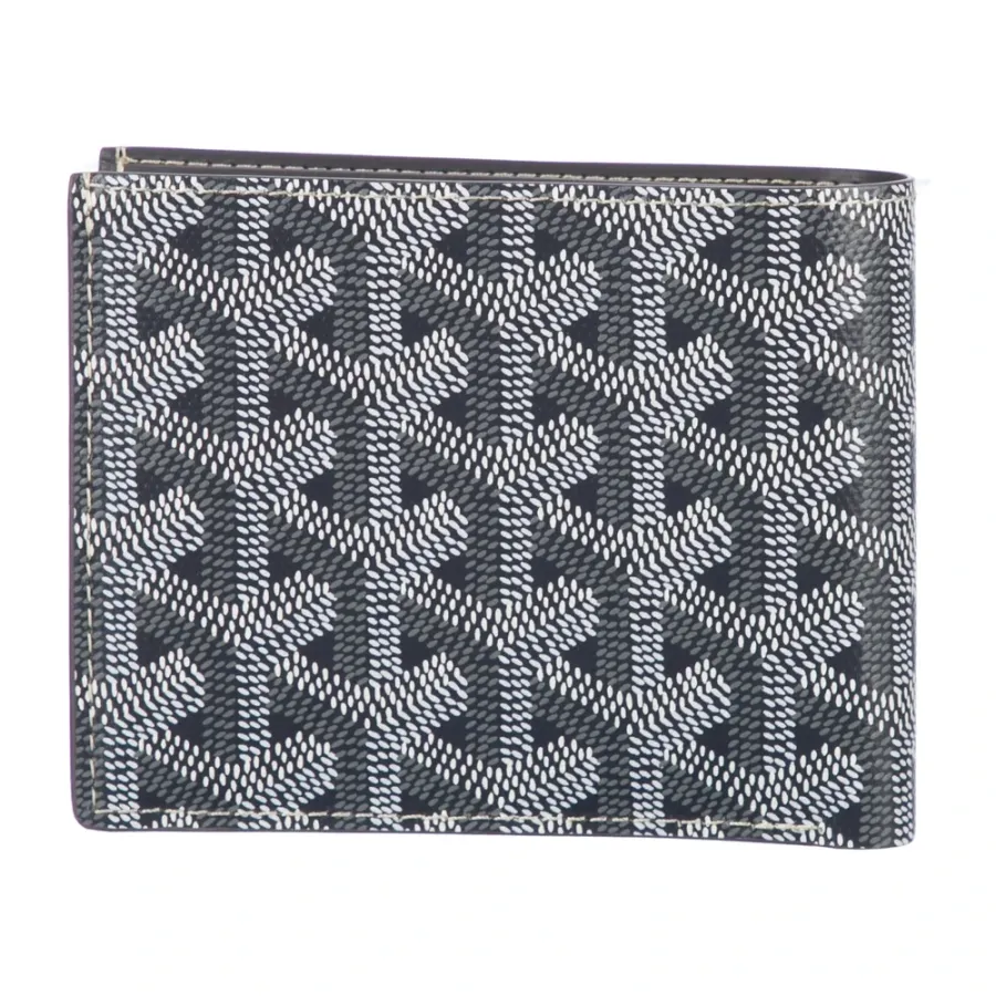 Goyard Small Wallet Grey Goyardine Printed Canvas