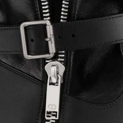 Dior black ankle boots