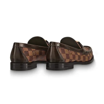 Louis Vuitton men's leather shoes Loafers