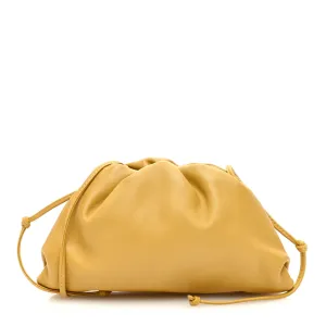 Bottega Veneta Mini The Pouch Butterscotch Butter Calf Leather
