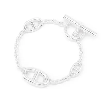 HERMES Chaine d'Ancre Farandole Bracelet