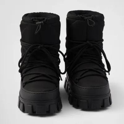 PRADA Re-nylon gabardine ski boots