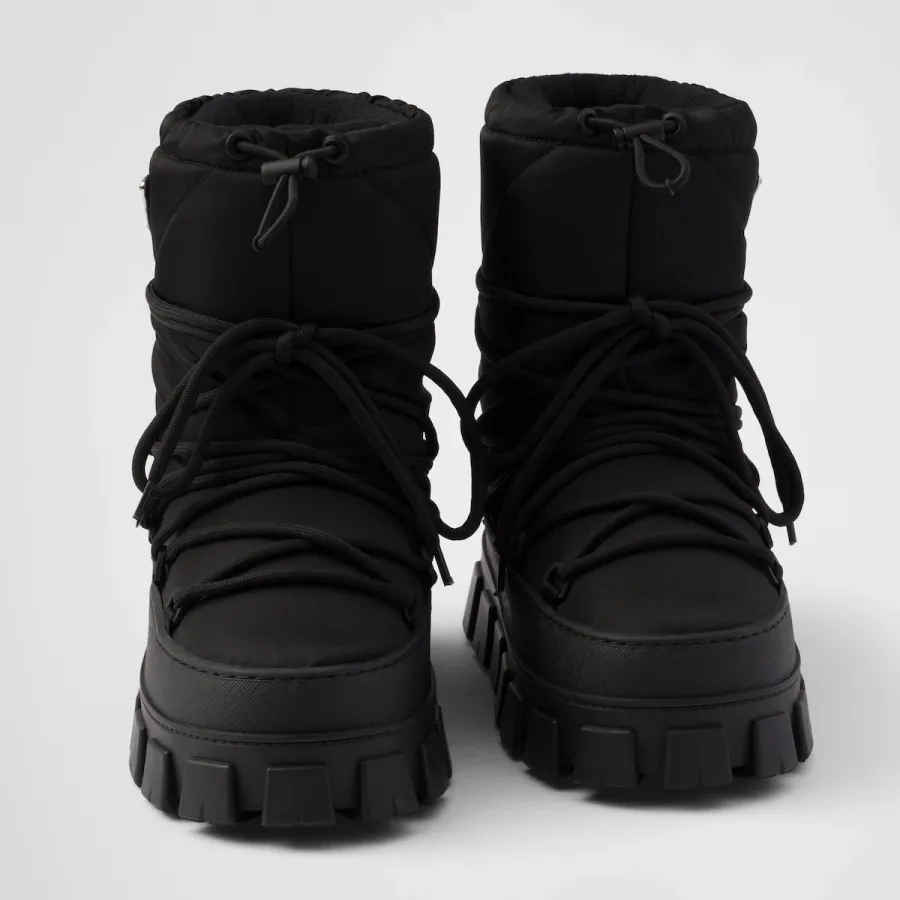 PRADA Re-nylon gabardine ski boots