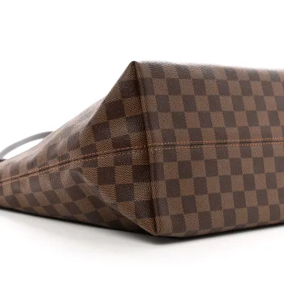 Louis Vuitton Iena MM Damier Ebene Canvas Brass Hardware