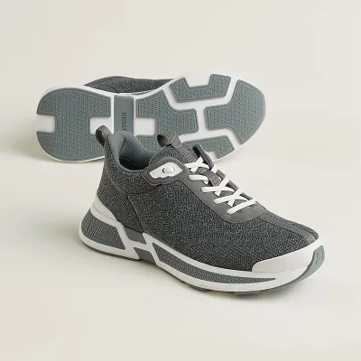 HERMES Heros Sneakers Grey Sports Shoes