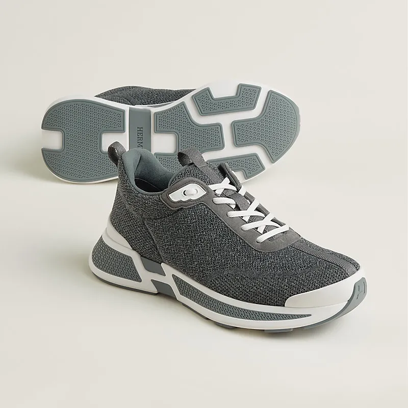 HERMES Heros Sneakers Grey Sports Shoes