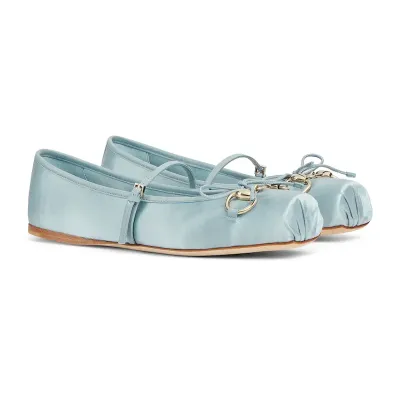 Gucci blue Ballet Shoes Flat Shoes