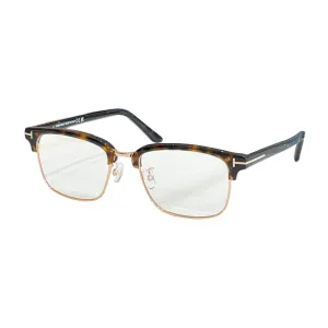 Tom Ford Clubmaster glasses leopard gold/black silver/black gold color Size 52口19-145