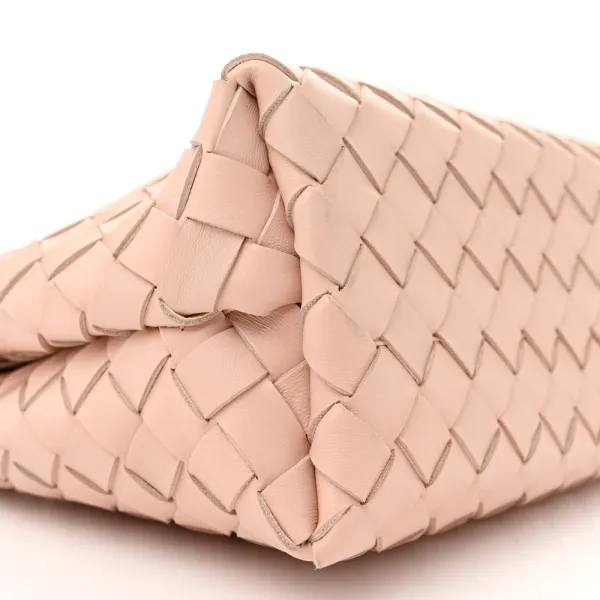Bottega Veneta Small Intrecciato Andiamo Shoulder Bag Nude Nappa Leather - Image 4