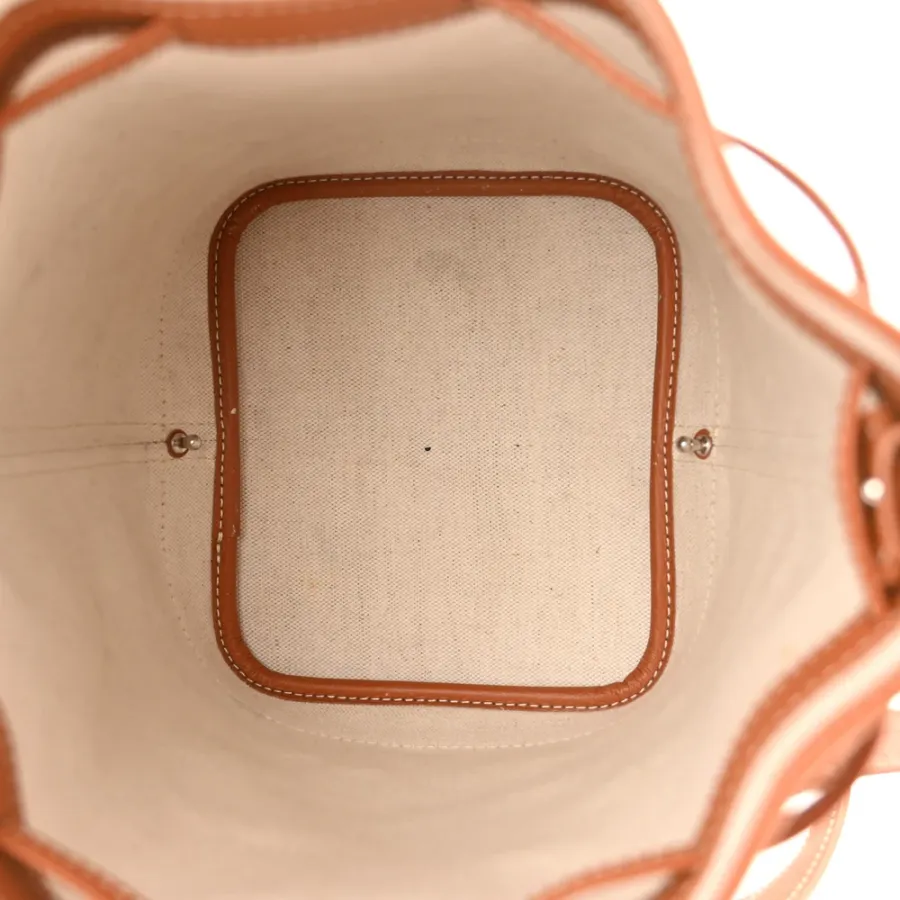 Goyard Petit Flot Bucket Bag PM Black/Gold Goyardine Canvas