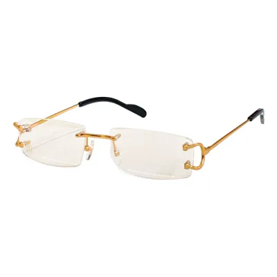 Cartier square frame glasses black gold/leopard gold/black/black silver color Size 53口18-140