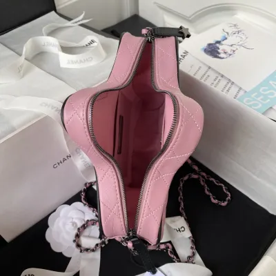 Chanel Pink / white / Black / Gold / Silver Star crossbody bag