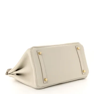 Hermès Birkin 30 Beton Togo Leather Gold Hardware