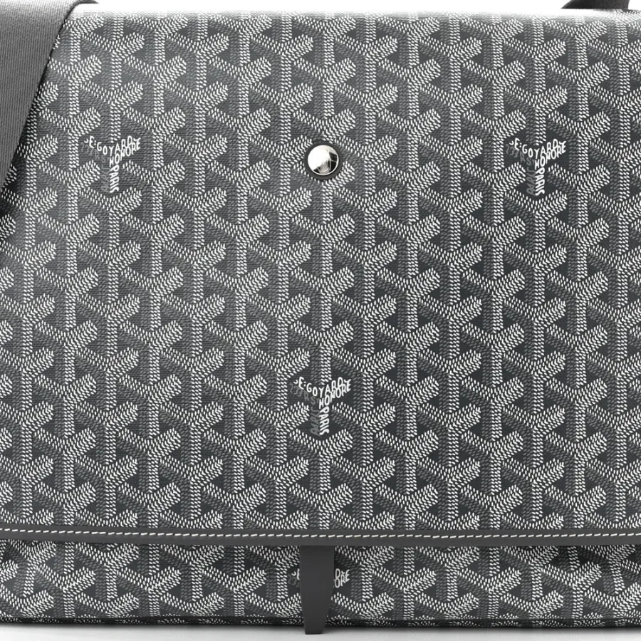 Goyard Medium Capetien Messenger Bag Grey Goyardine Canvas