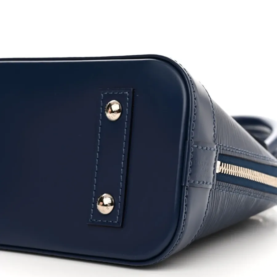 Louis Vuitton Alma BB Indigo Epi Leather Silver Hardware