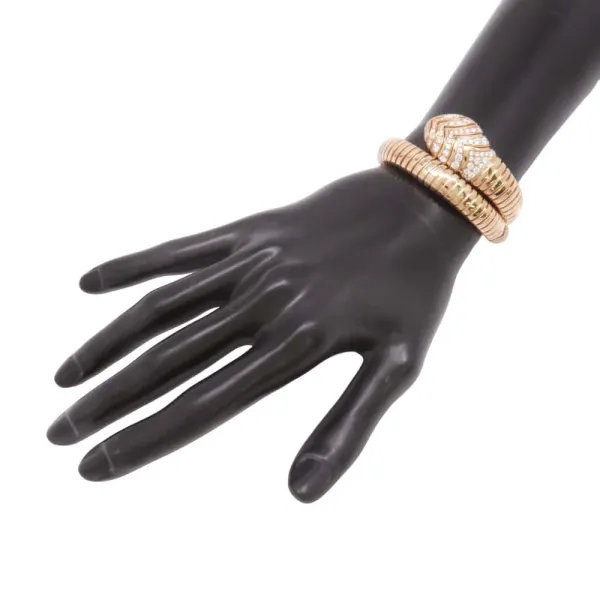 BVLGARI Serpenti Tubogas Bracelet Size MS - Image 4
