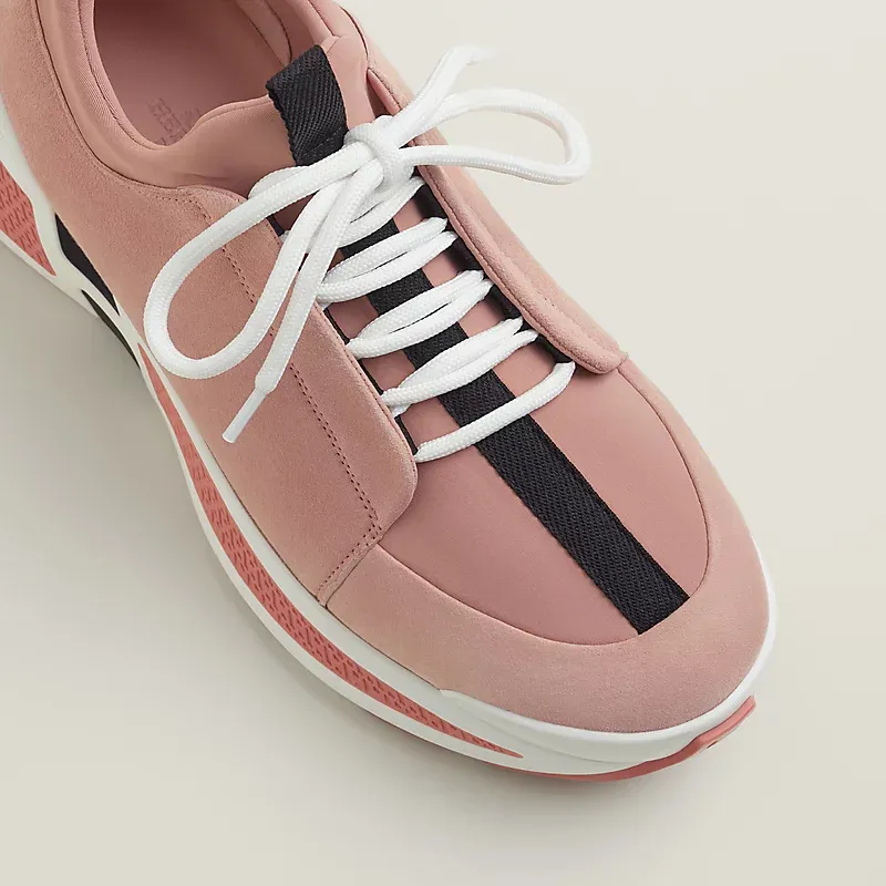 HERMES Just Sneakers Pink Sports Shoes