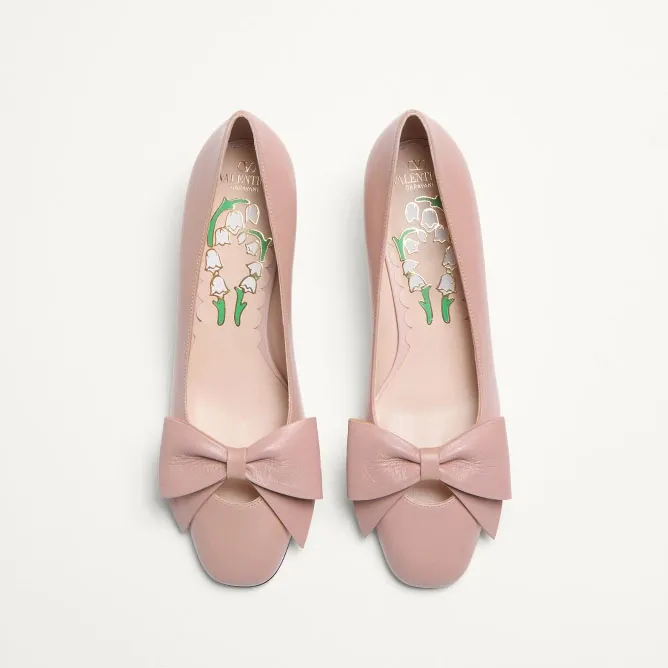 VALENTINO Sheepskin heels (4.5 cm high heel)