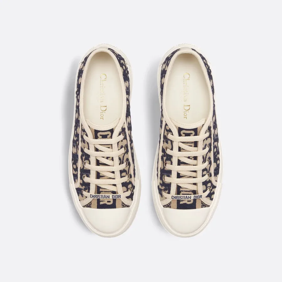 Dior blue  platform sneakers