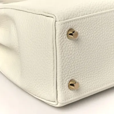 Hermès Kelly Retourne 25 Mushroom Togo Leather Gold Hardware