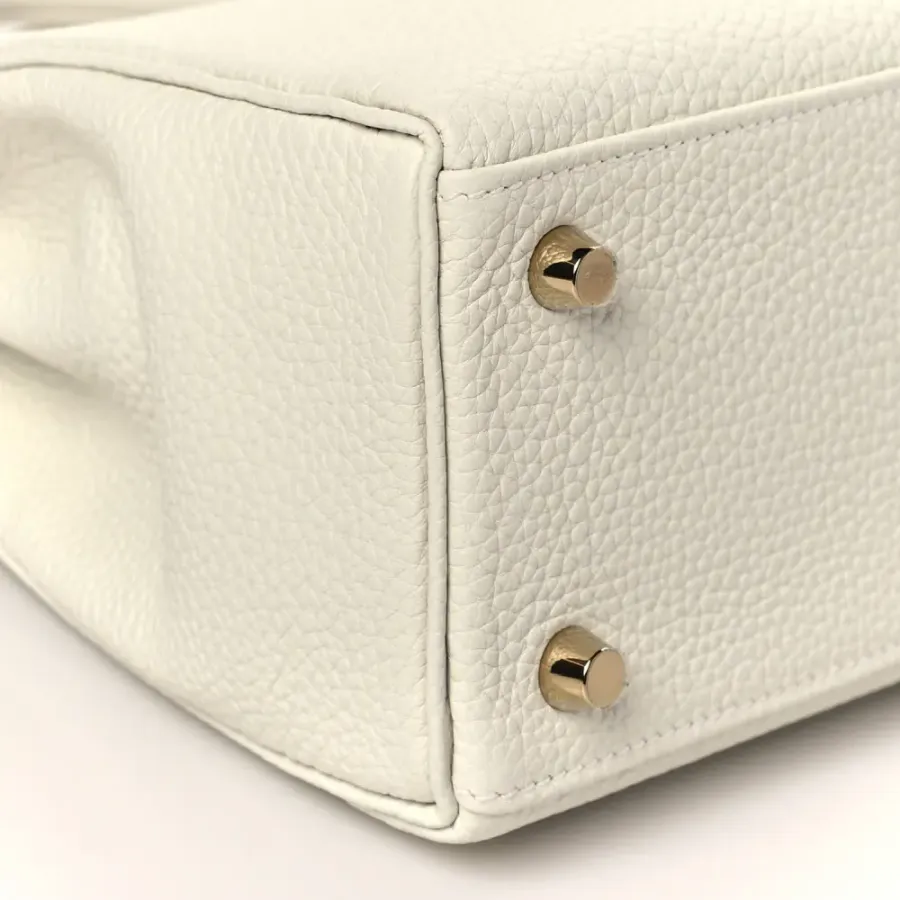 Hermès Kelly Retourne 25 Mushroom Togo Leather Gold Hardware