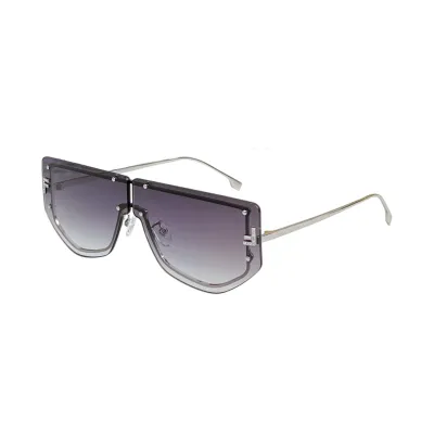 Fendi glasses gradient brown/gradient purple/gradient red/gradient green color Size 71口1-145