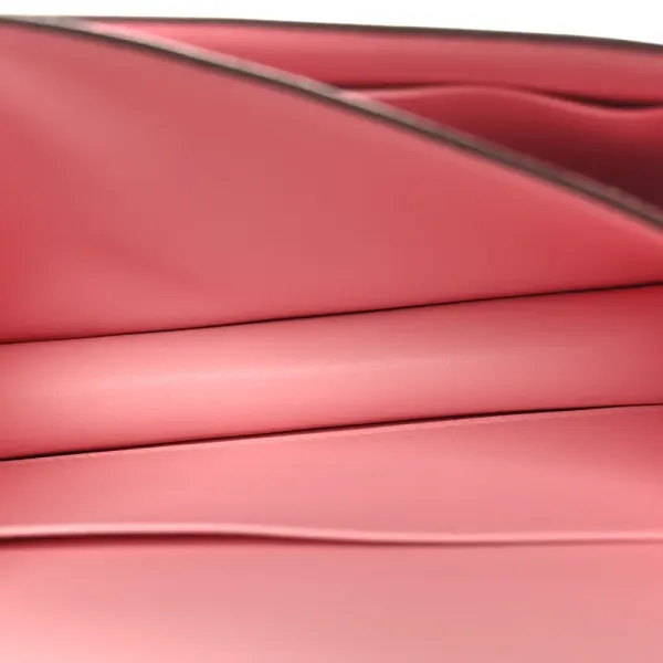 Hermès Constance 18 Rose Sakura Chèvre Mysore Leather Silver Hardware - Image 7