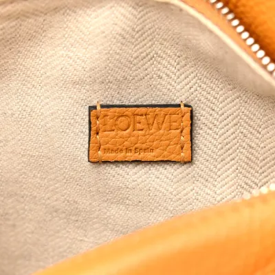 Loewe Puzzle Bag Mini Narcissus Yellow Calfskin Leather