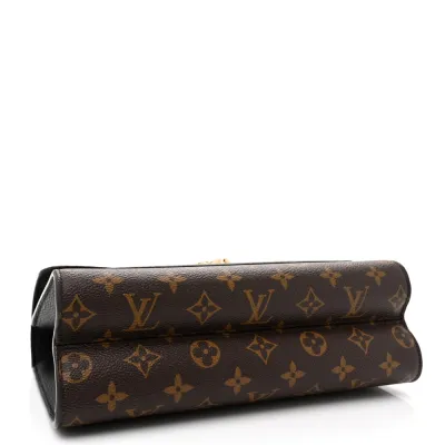 Louis Vuitton Victoire MM Black Monogram Canvas Brass Hardware