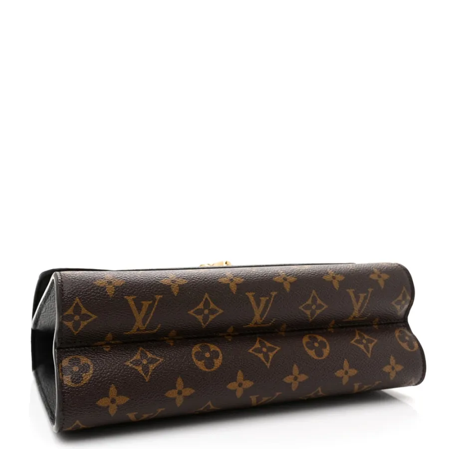 Louis Vuitton Victoire MM Black Monogram Canvas Brass Hardware