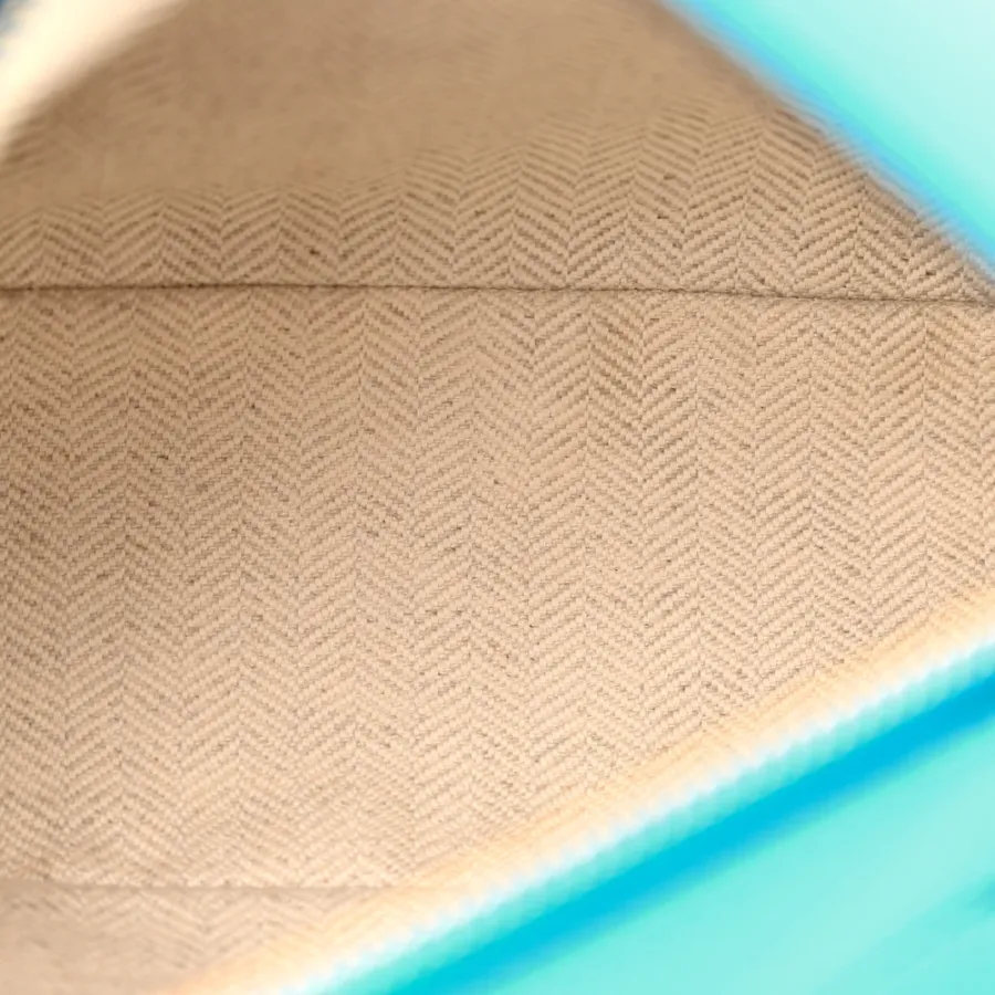 Loewe Puzzle Bag Mini Cyan Calfskin Leather