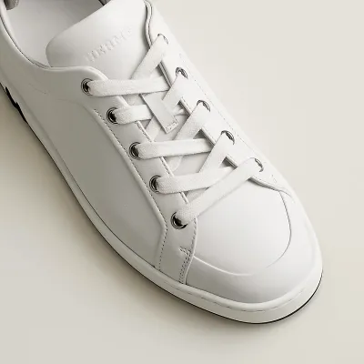HERMES Kid Sneakers White Sports Shoes