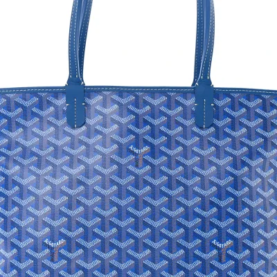 Goyard Artois Tote PM Sky Blue Goyardine Canvas