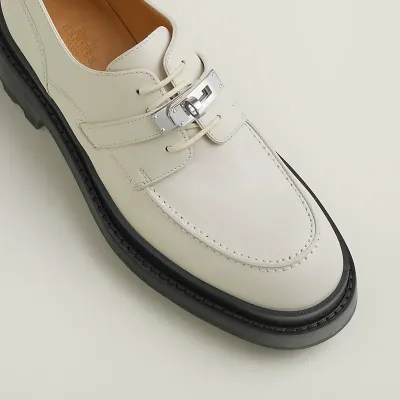 HERMES First white Loafers