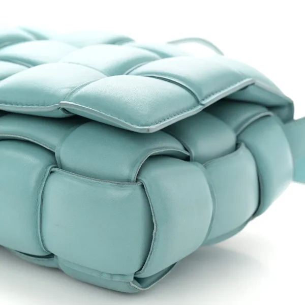 Bottega Veneta Maxi Intrecciato Padded Cassette Crossbody Bag Linoleum Nappa Leather Silver Hardware - Image 5