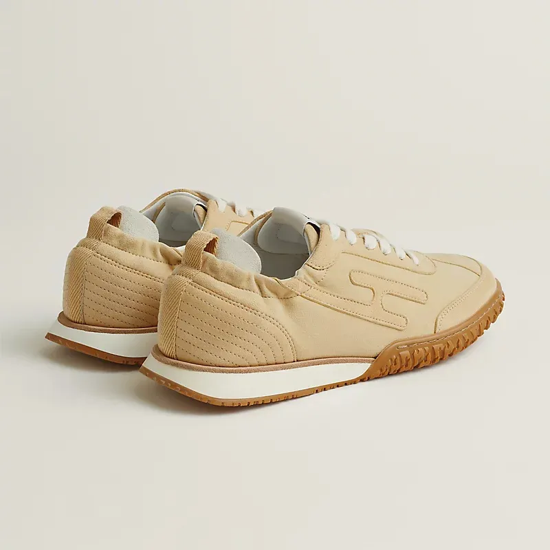 HERMES Jet Sneakers Yellow Sports Shoes